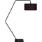 Signature Home Collection 65.25" Matte Black Contemporary Floor Lamp